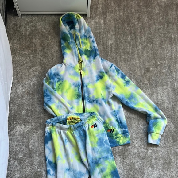 Aviator Nation -Dye Hoodie and Sweatpants Set
